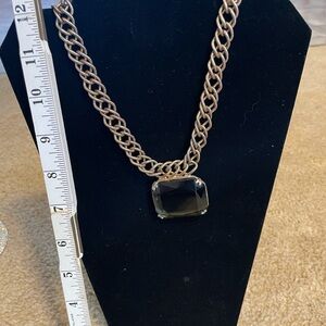 Elegant Black and Gold Necklace